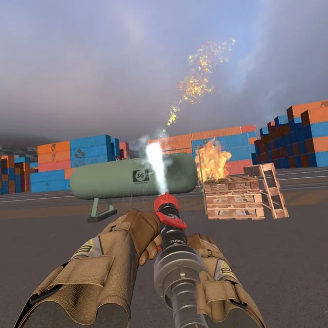 Gas Tank Fire