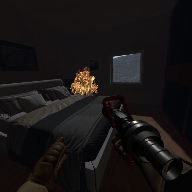 Innenbrand-Training VR Simulation