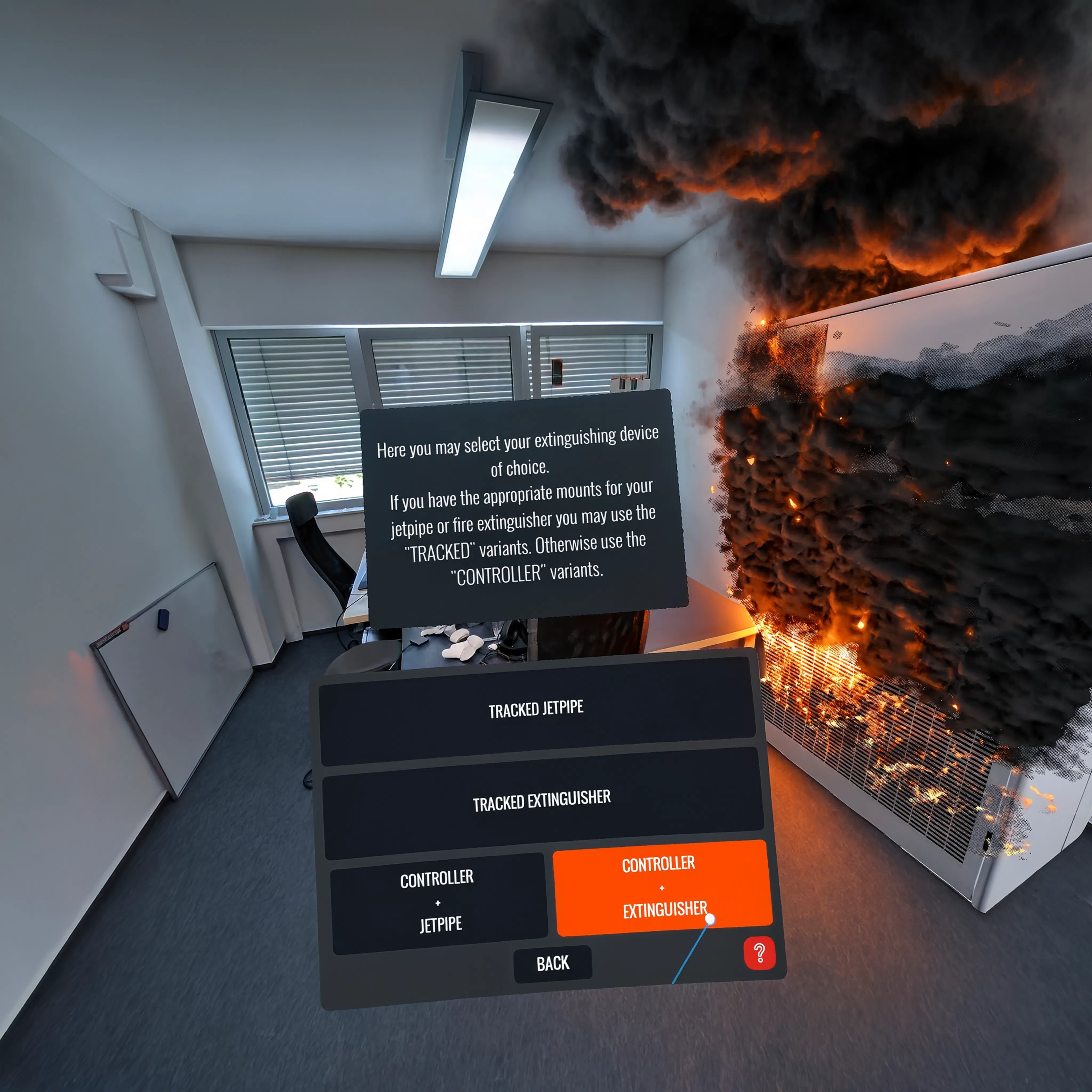 VR Löschangriff Training – Strahlrohrführung und Wasserentnahme