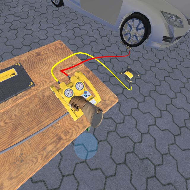 Notfallpneumatik-Training VR Simulation