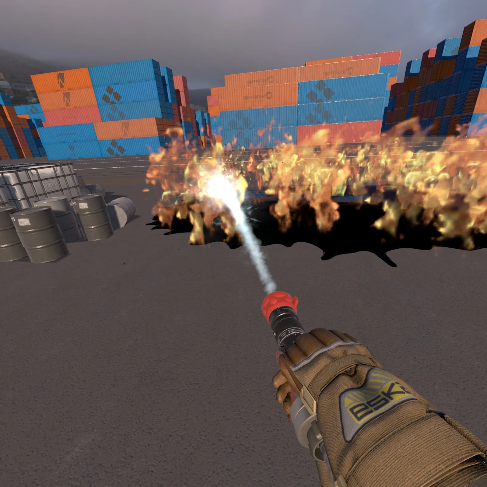 Oil Surface Fire 2