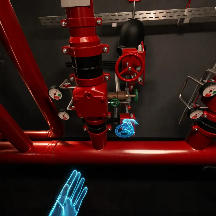 Sprinklerwartungs-Training
