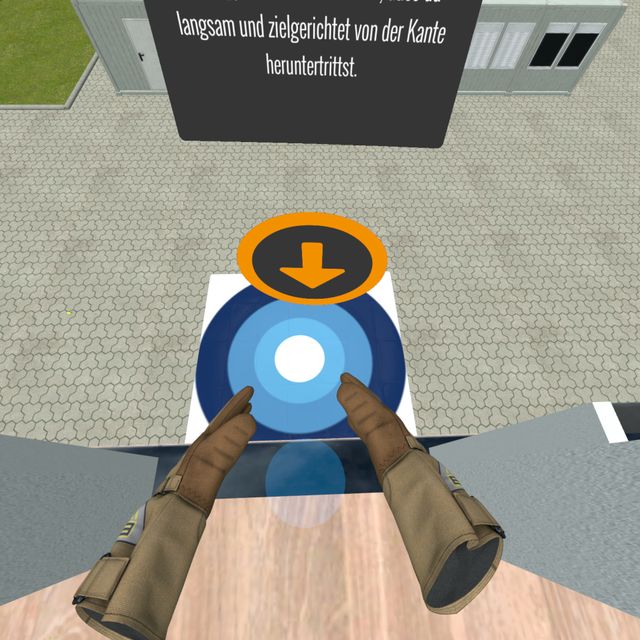 Sprungkissen-Training VR Simulation