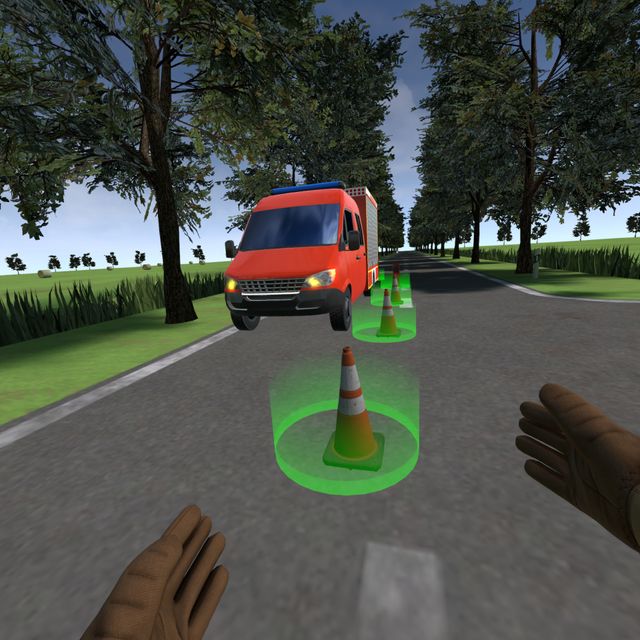 Unfallsicherungs-Training VR Simulation