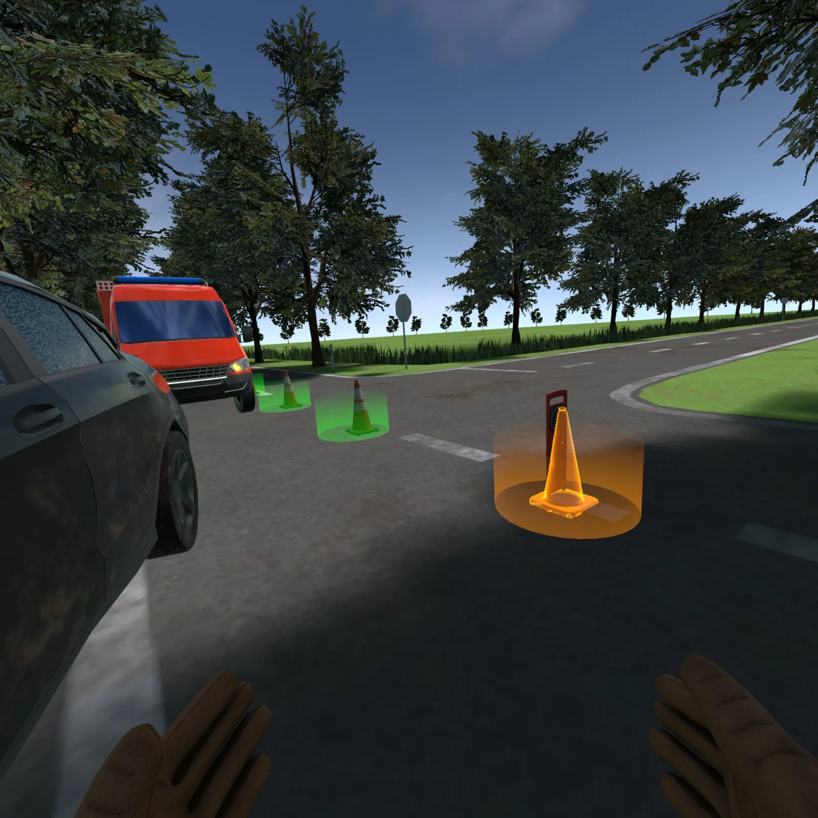 Accident Securing 4